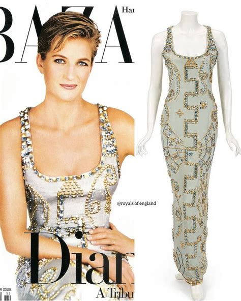 abito lady diana 1991 versace|princess diana versace poster.